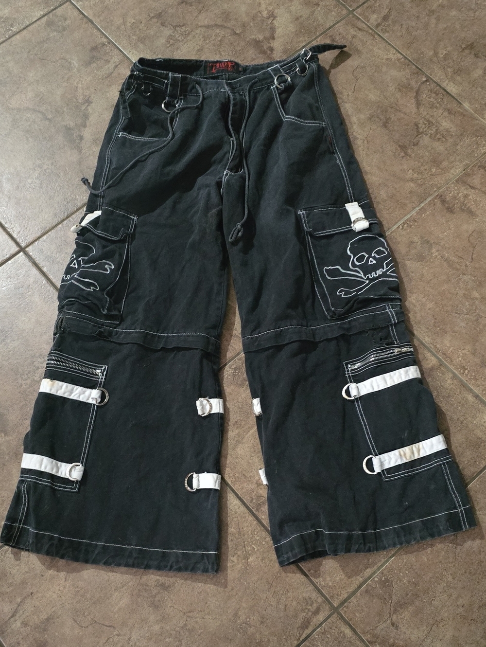 Vintage tripp nyc man zip off grunge y2k pant